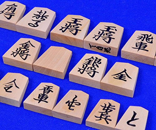 Amazon | 新かや3寸足付将棋盤セット 木製将棋駒黄楊上彫 駒台 将碁屋